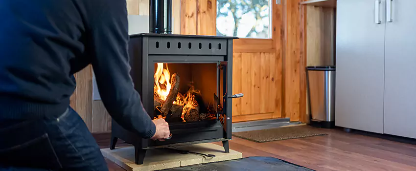Open Hearth Wood Fireplace Installation in Ferndale, MD
